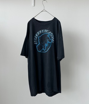 -Sonic The Hedgehog- 00s SUPERSONIC SPEED Print T-shirt