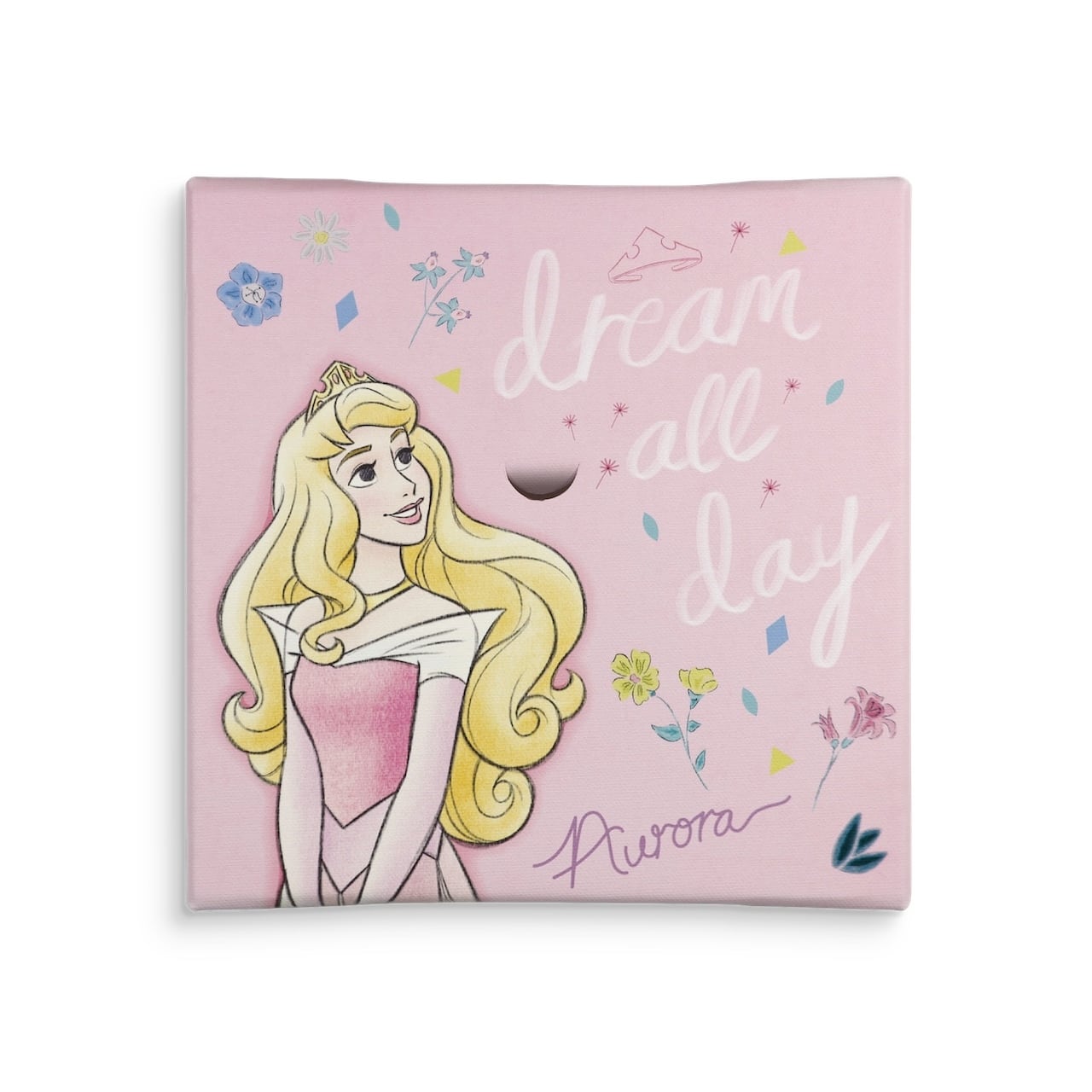 ディズニー アートパネル 眠れる森の美女 オーロラ姫 一輪挿し IKE
