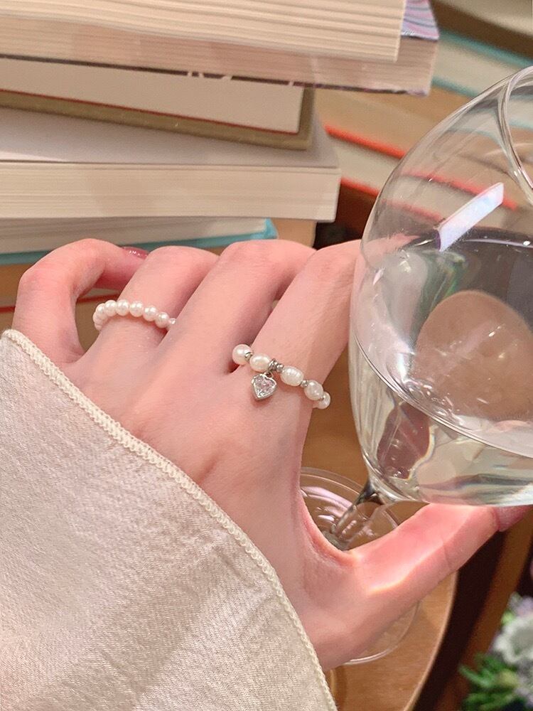 【即納商品】dressy pearl ring