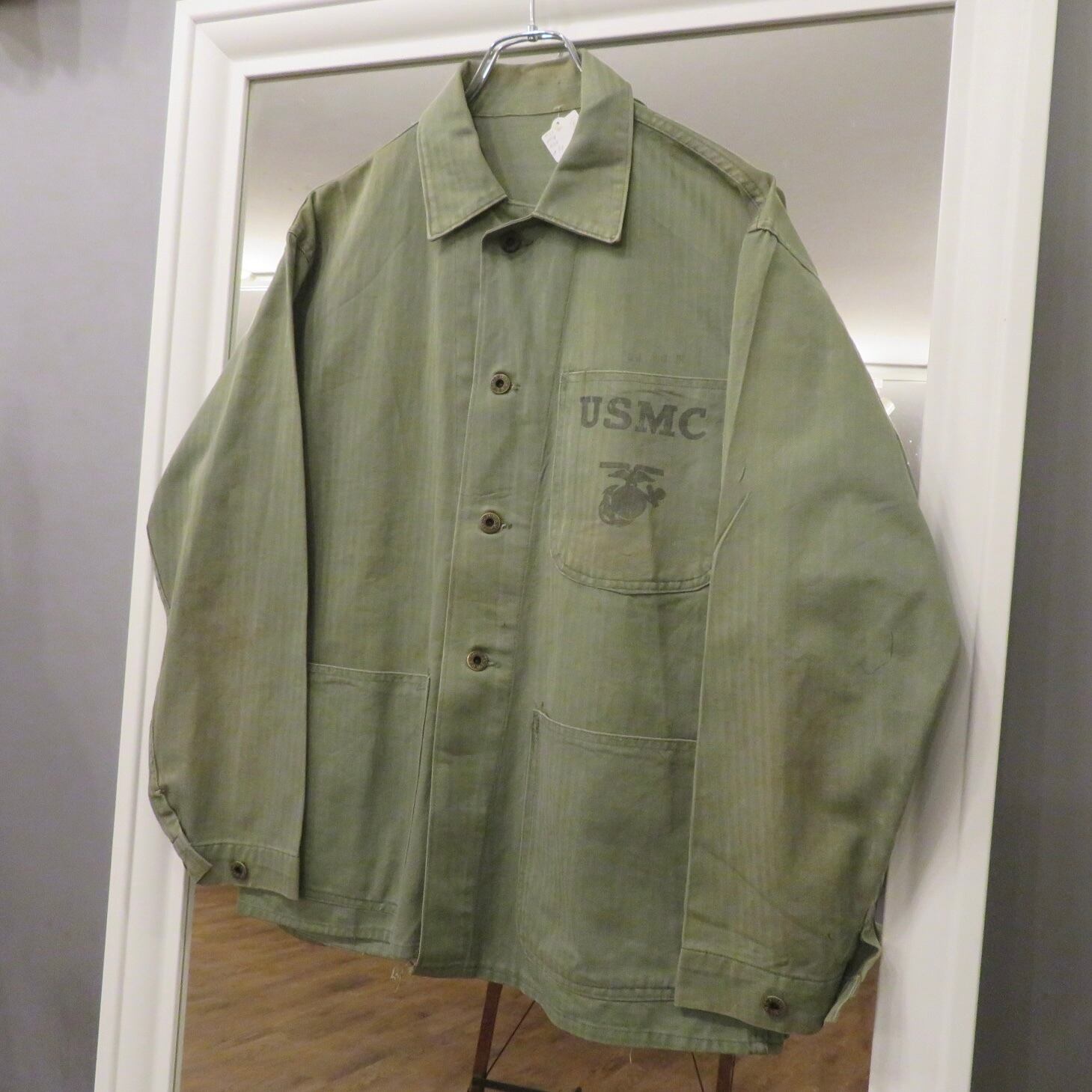 名作】40's U.S.M.C P-44 HBT Jacket | spike osu