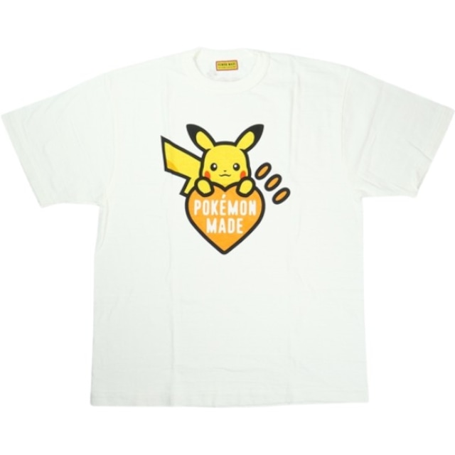 Size【L】 HUMAN MADE ヒューマンメイド ×POKEMON MADE 25AW GRAPHIC T ヒューマンメイド ポケモン ピカチュウ 渋谷パルコ 限定カラー ホワイト
