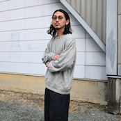 KUON / GANKO別注 Sashiko Sweatshirt style2
