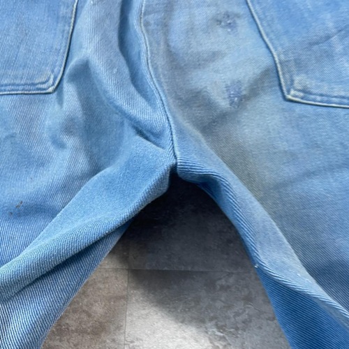 70s 80s Dickies フレア チビタグ デニム USA製 詳細写真16