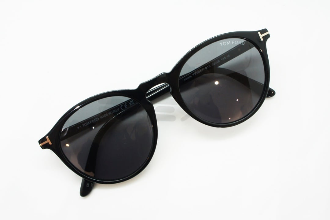 TOM FORD サングラス TF904-F 01A Aurele ボストン ITALY イタリア製