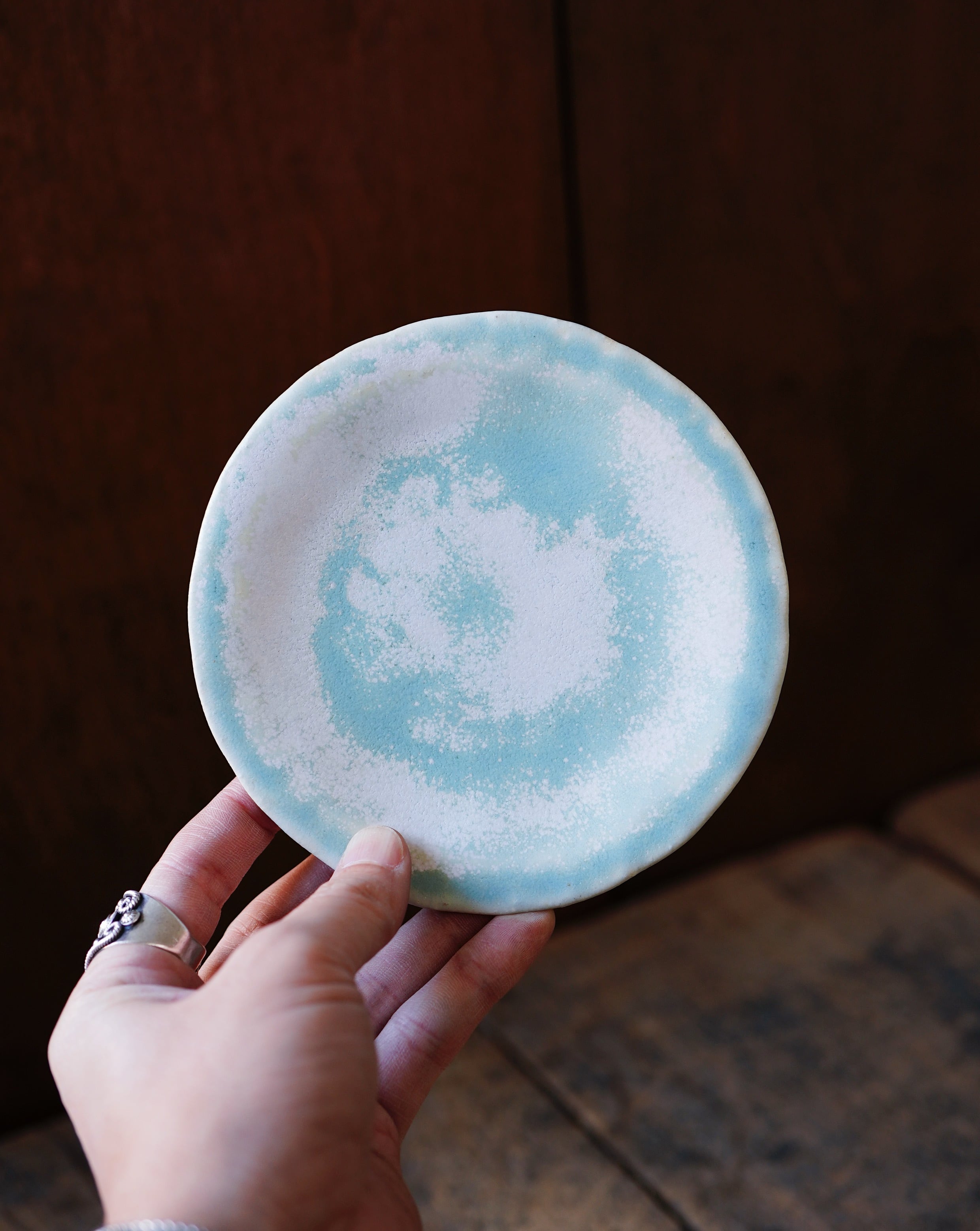 菓子皿 -せせらぎ- / 五嶋穂波 | hitsujitoyagi