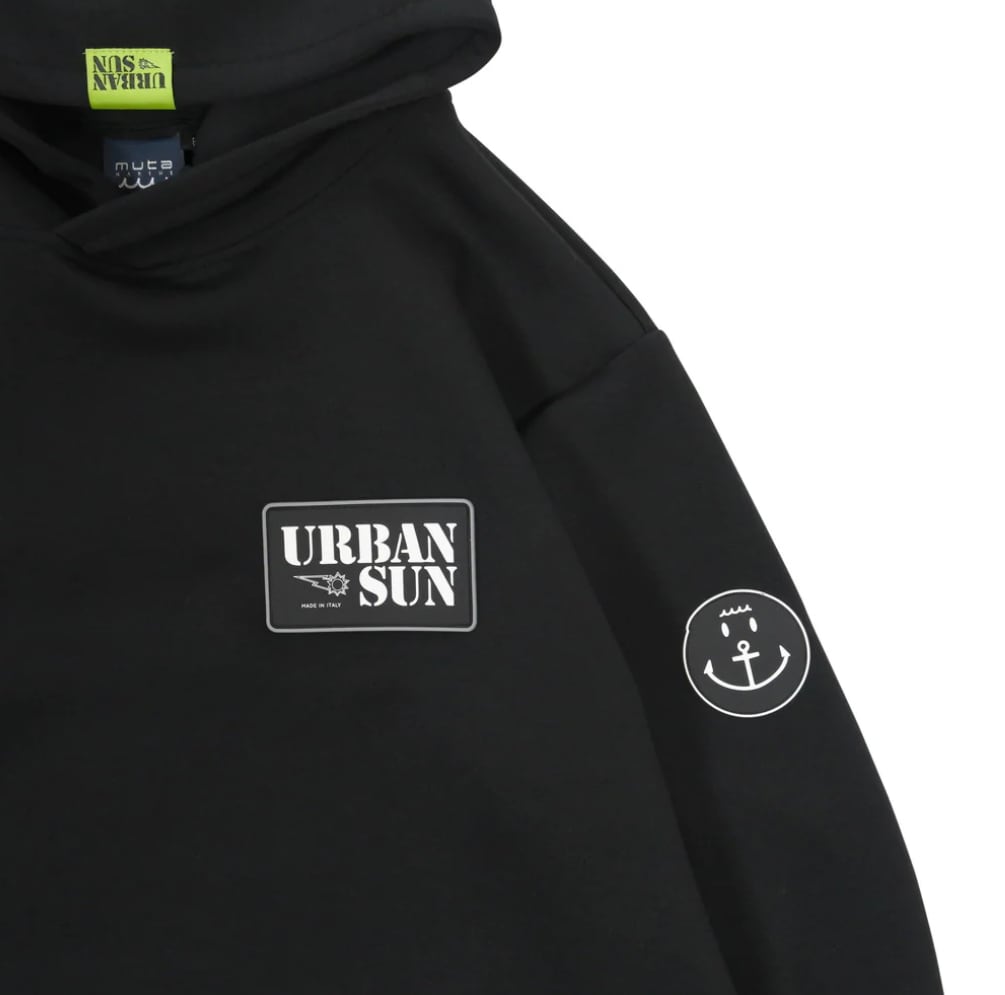 Urban Sun × muta (アーバンサン×ムータ)　ライトボンディング　プルオーバー パーカー 【A31123-007】