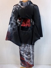 【即納品有】メンズ・レディース Rumi Rock × ヱヴァンゲリヲン新劇場版キモノ　月面基地　[ B580 C122 C123]