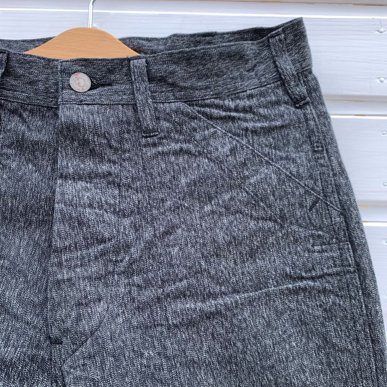 SUGAR CANE 9oz. BLACK COVERT ENGINEER PANTS | Jeans Shop 3rd Down