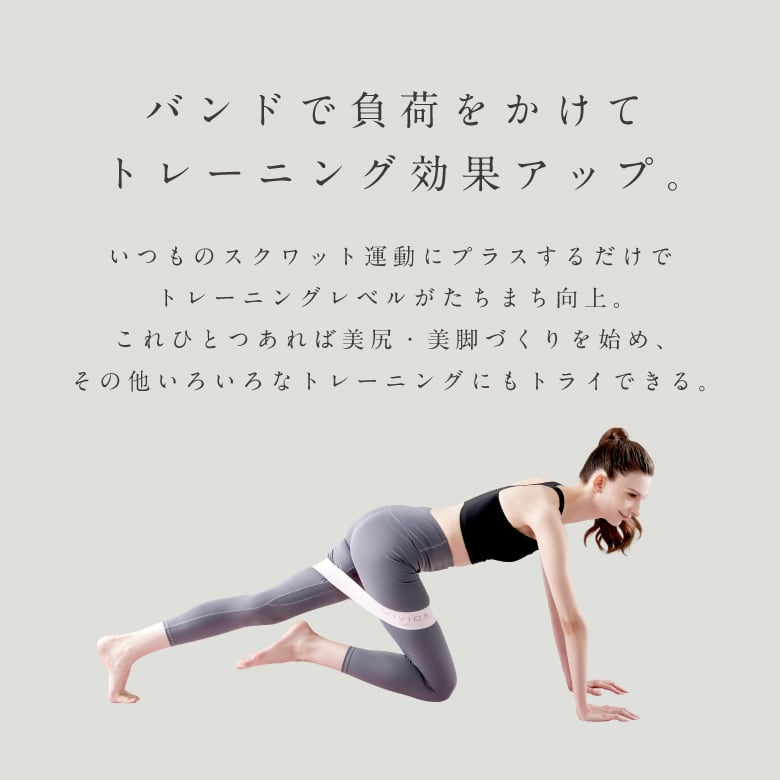 エクササイズグッズ Fit MIVIOS エクササイズバンド3種セット MVS505 | ALINCO FITNESS