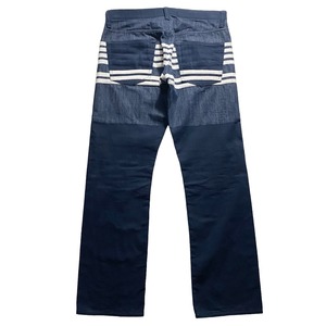 ISSEY MIYAKE MEN “A-POC” switching design denim set-up