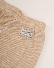 【#Re:room】SHEER SLUB KNIT SHORTS［REP327］