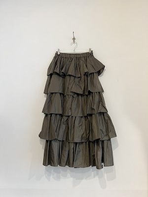 SIIILON 〈Grandma tiered skirt〉