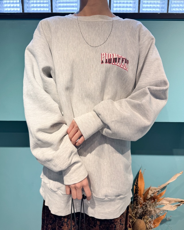 90's CHAMPION REVERSE WEAVE SWEAT "PIONEERS"