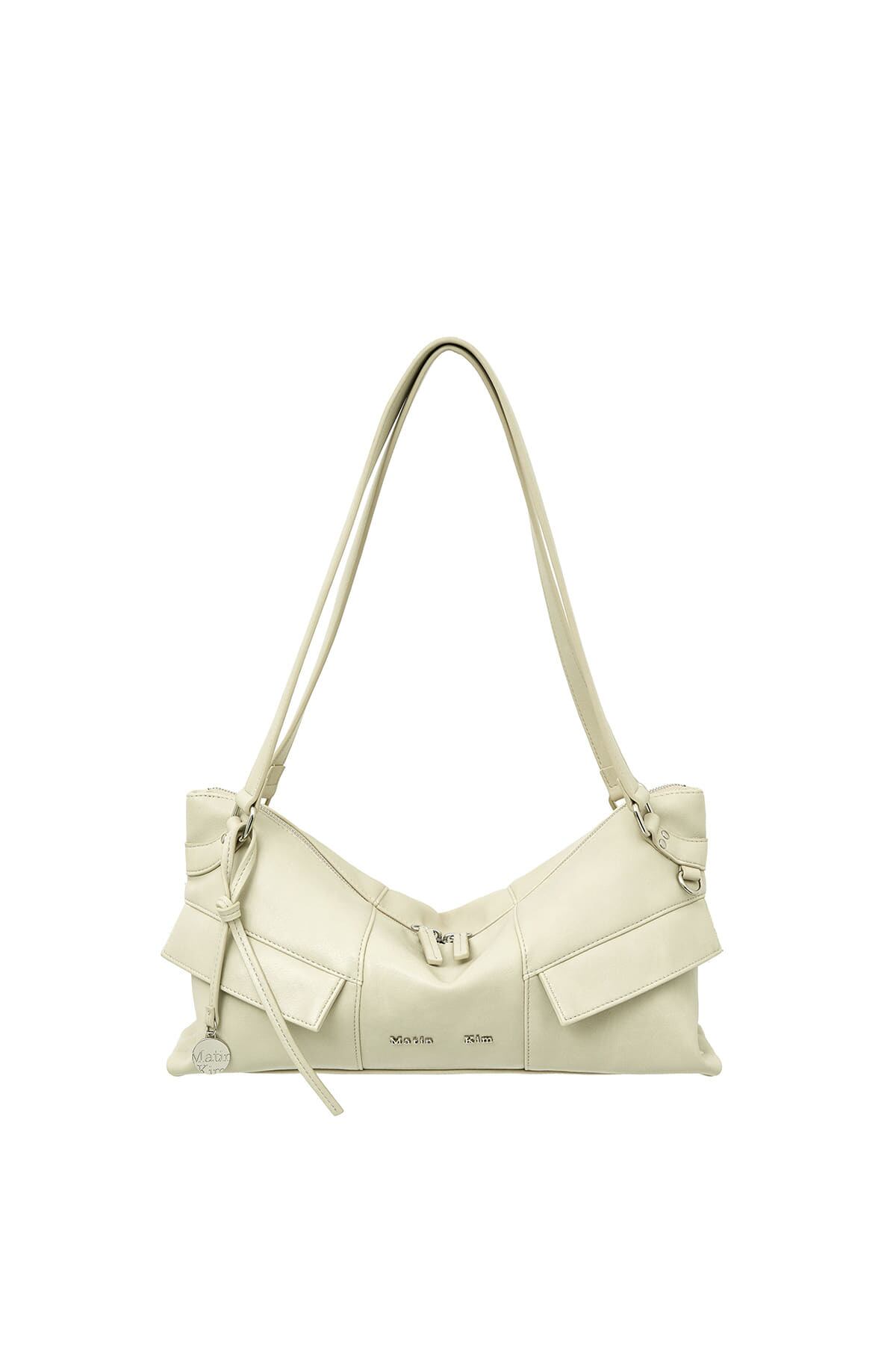 Matin Kim] WIDE NEMO SHOULDER BAG IN LIGHT BEIGE 正規品 韓国