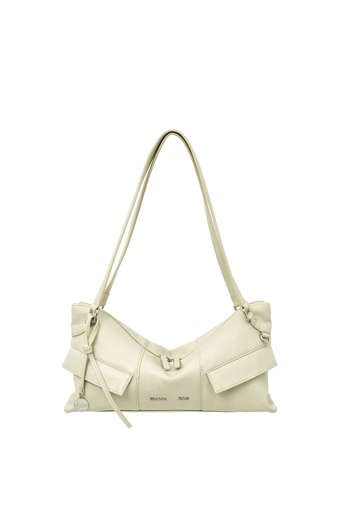 Matin Kim] WIDE NEMO SHOULDER BAG IN LIGHT BEIGE 正規品 韓国 