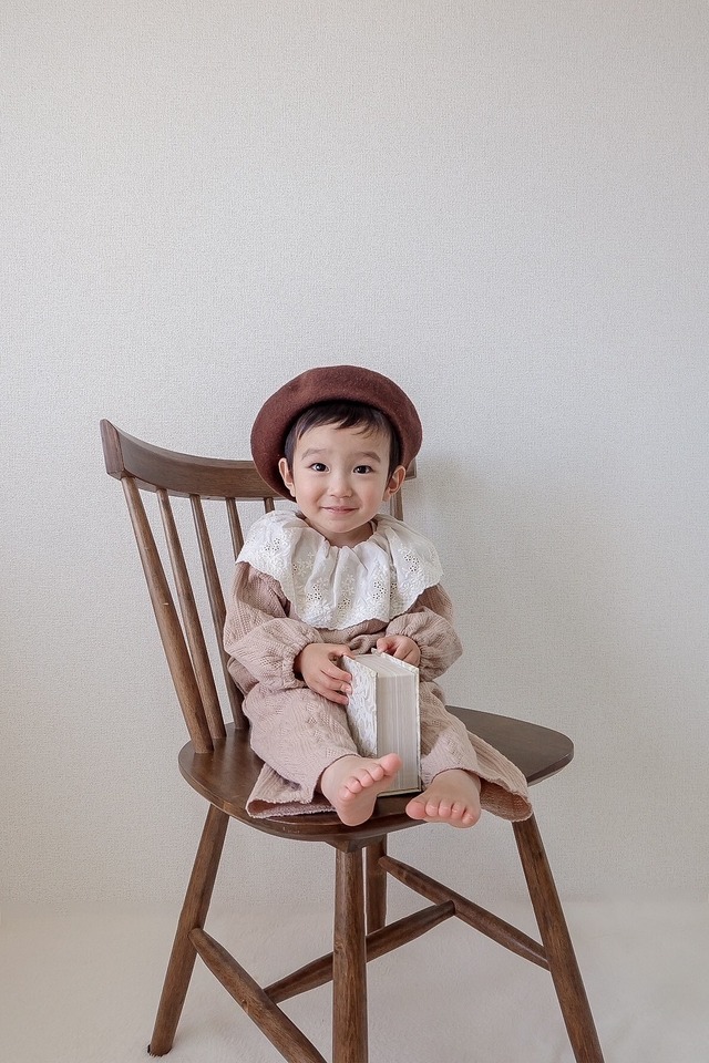 <LAST1>[即納]mienbloom.B / (bebe)Louis knit blanc