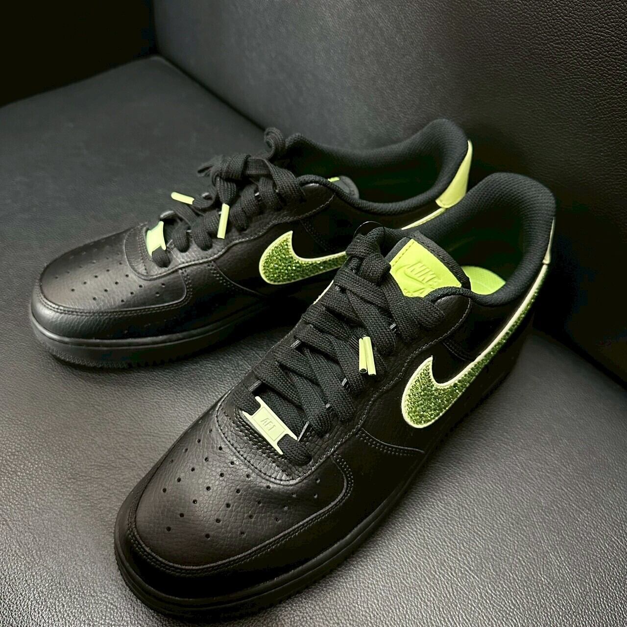 メンズ　AF1　スワロフスキー　スニーカー　シューズ　28　エアフォース1 一点もの】メンズ AF1 スワロフスキー スニーカー シューズ 28cm
