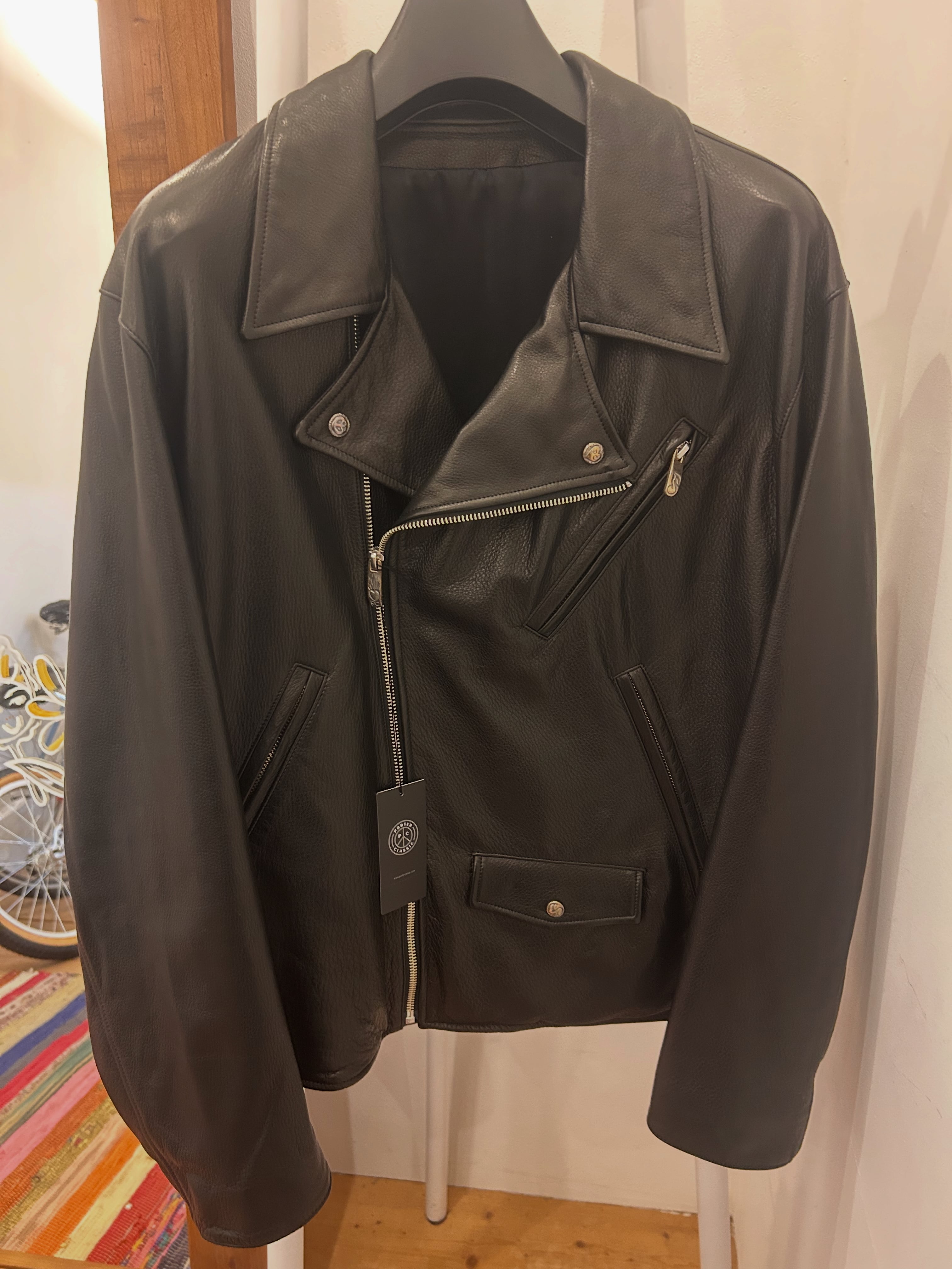 MITTAN〉JK-64 中わた刺し子織ジャケット 黒茶 | CABANON