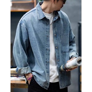 Street denim shirt 1078