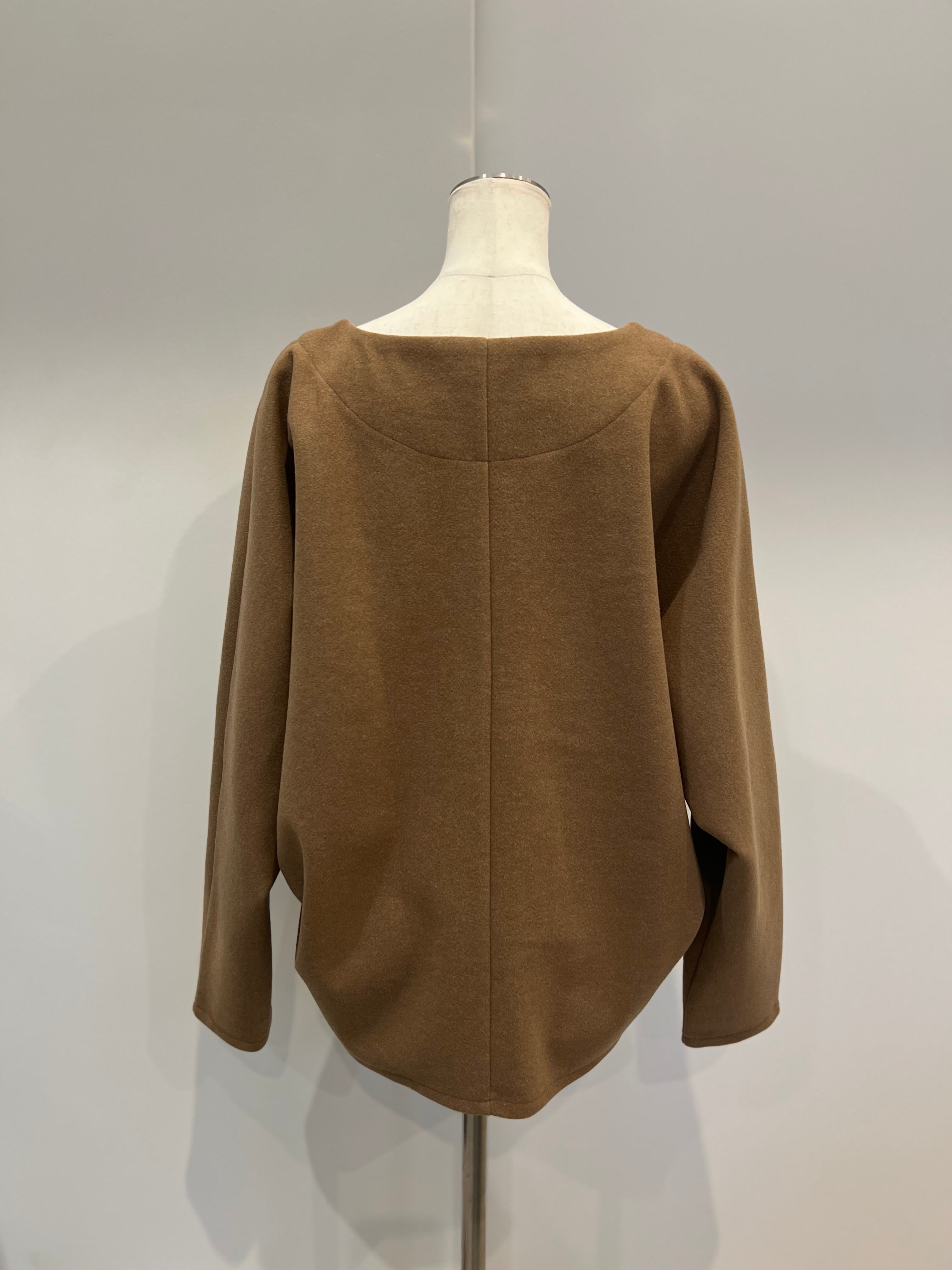 【LEMELANGE】セットアップ可　ストレッチジャージープルオーバー 8551005