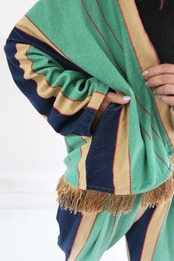 【STEVIE 】PILE STRIPE GOWN