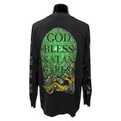 【CRADLE OF FILTH】クレイドル・オブ・フィルス "GOD BLESS SATAN CARESS" 00's ロングスリーブTシャツ