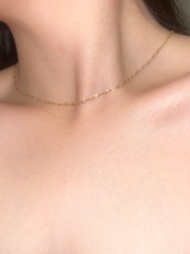 Tiny Heart Chain Necklace