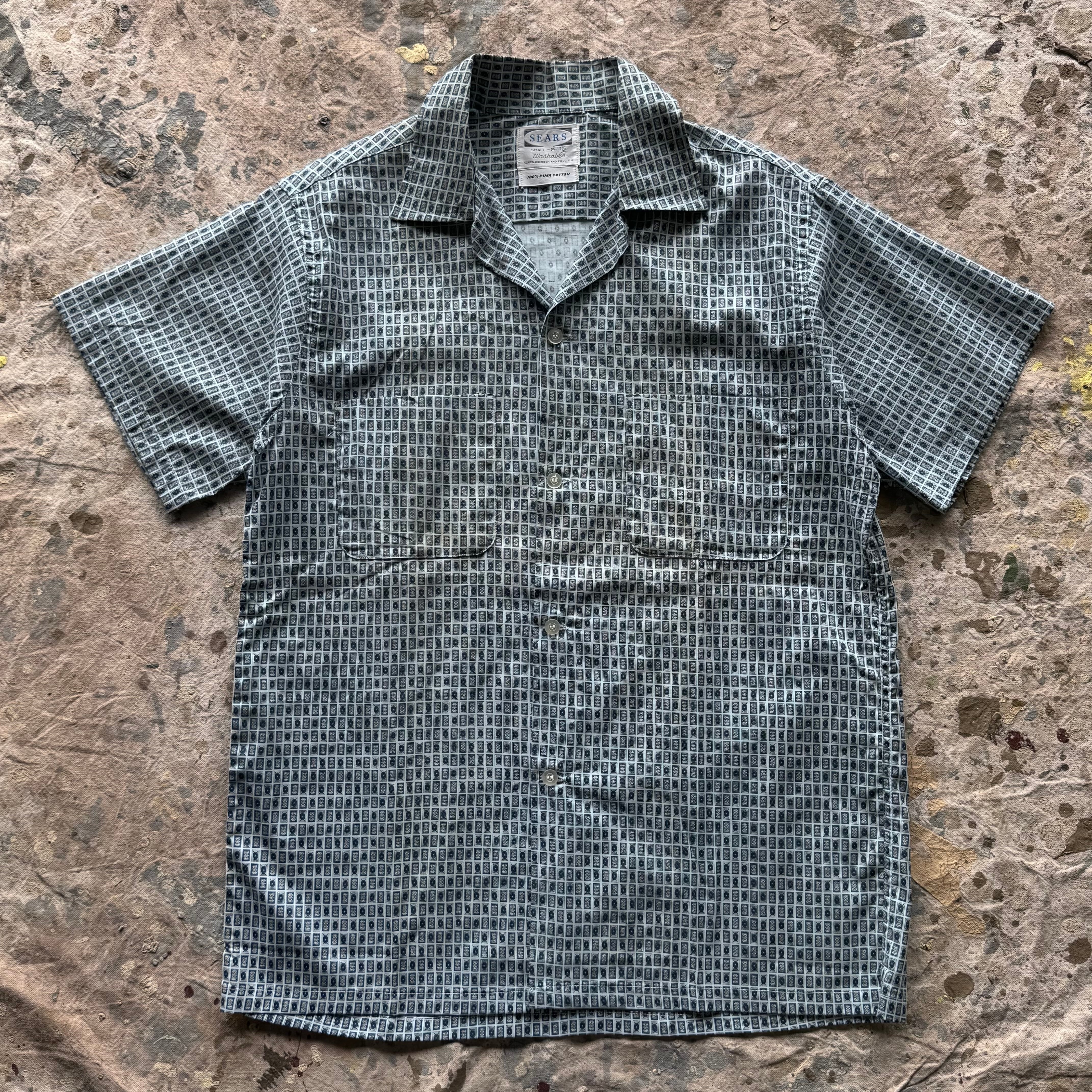 60s Pilgrim パジャマシャツ ストライプ ブルー 38/40 B | 古着屋