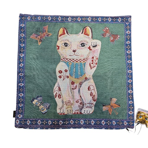 Nathalie Lete Cushion cover Lucky cat