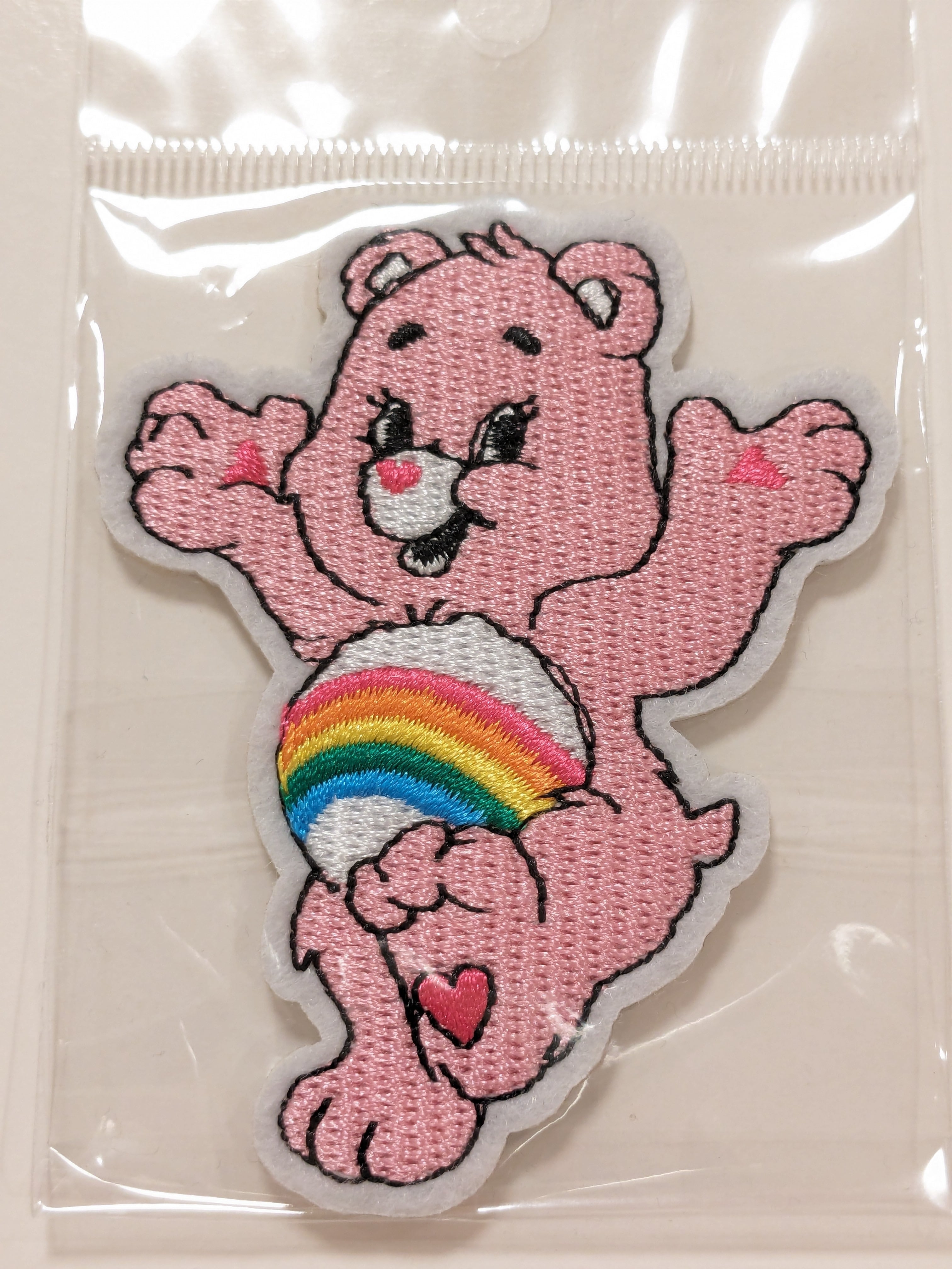 送料無料！ ★刺繍アイロンワッペン★【ケアベア（Care Bears）】 〚アメリカン雑貨 アメトイ〛