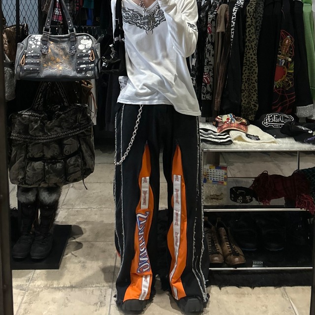 LIMI feu リミフゥ ヨウジヤマモト ダメージ加工 ニットフリル 