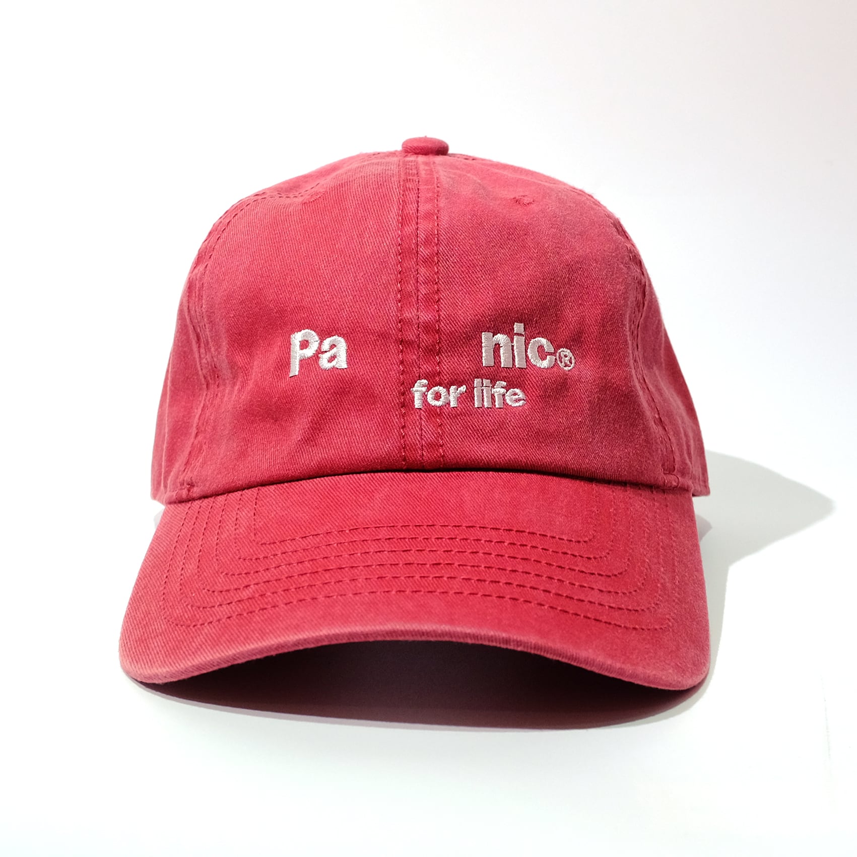 Panic® for life Pigment Dyed Heavy Cotton Twill cap【ピグメント