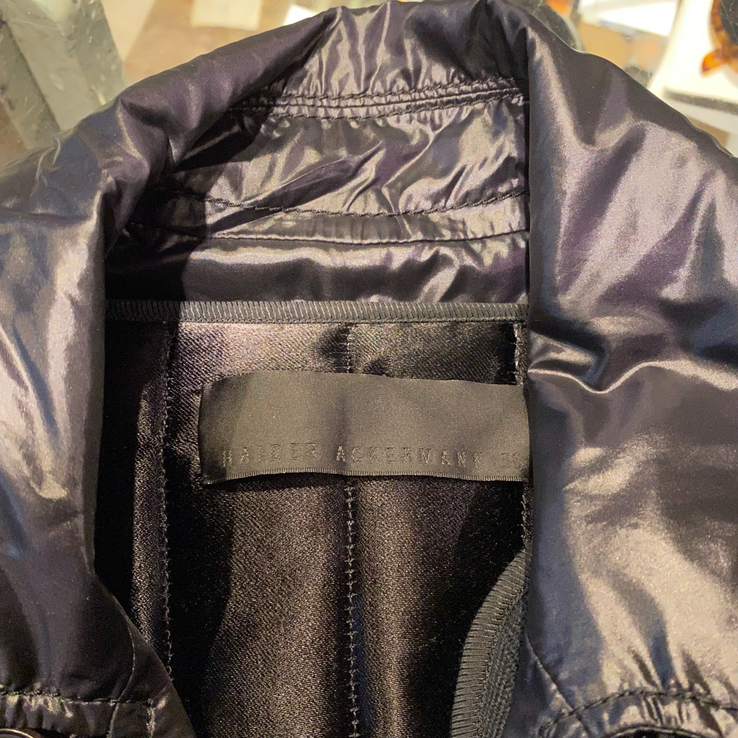 HAIDER ACKERMANN ハイダー アッカーマン ナイロンコート ライナー付き 
