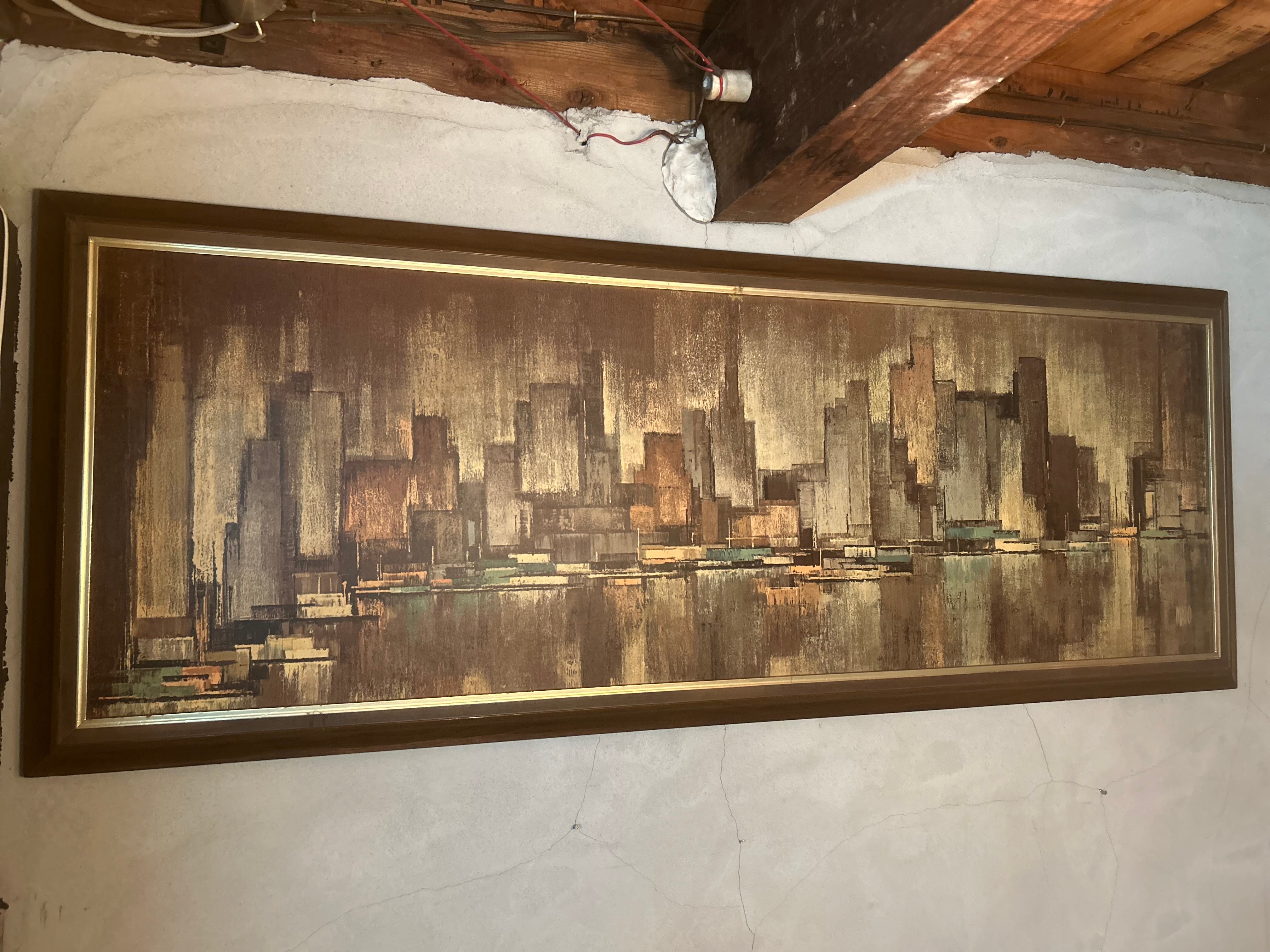 MIDCENTURY ”NEW YORK CITY VIEW” Maio