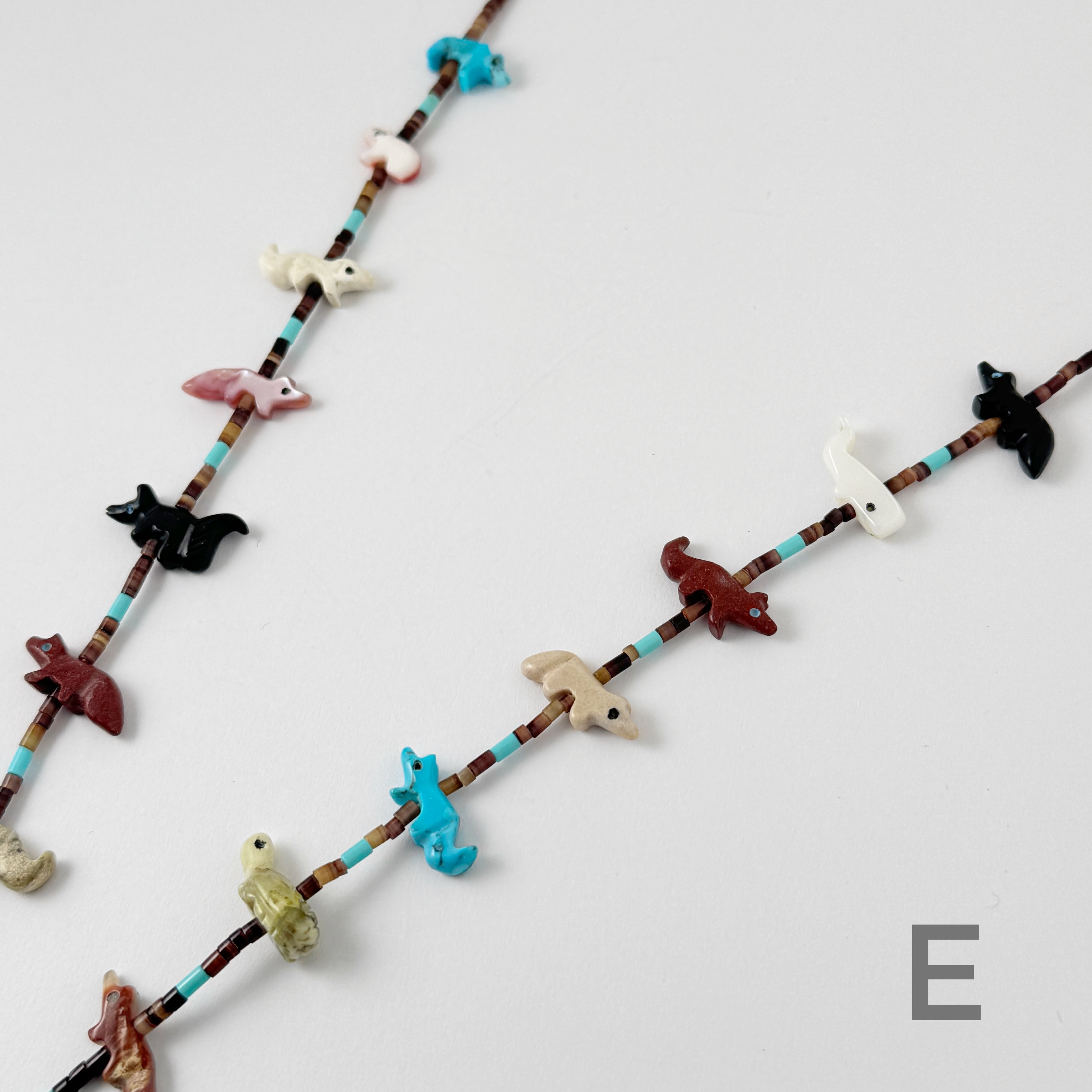 Indian Jewelry》マルチストーン フェティッシュネックレス | 【公式