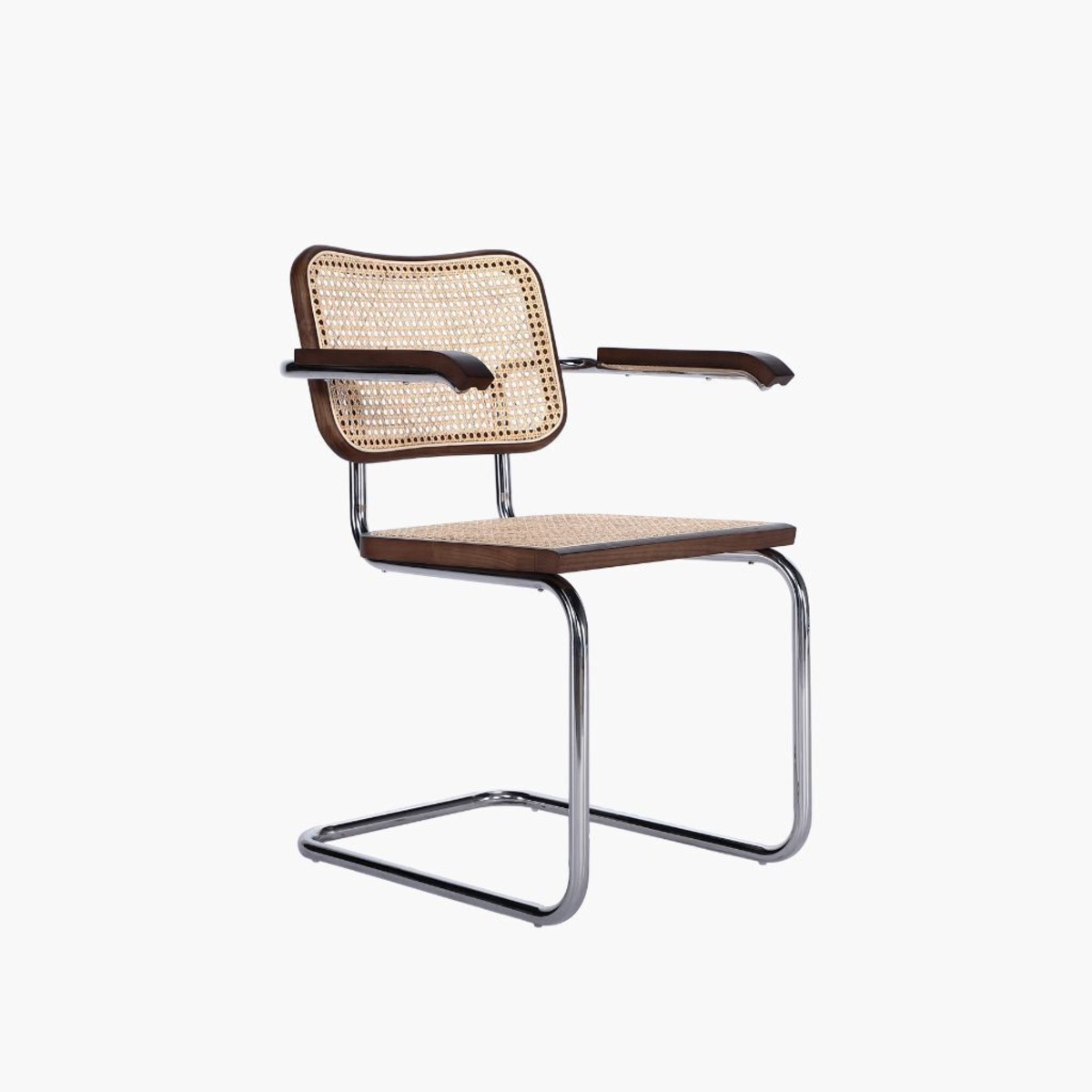 Cesca Arm Chair Brown / チェスカアームチェア ブラウン カンチレバー 
