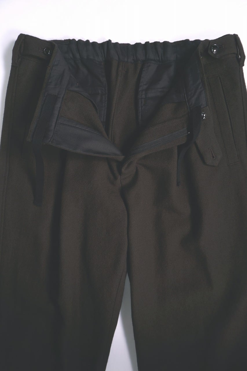 Virgin Wool Washed Twill Jacket
