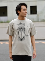 ハシビロコウTシャツ（色/シルバーグレー）