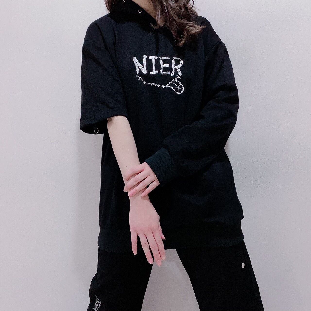 SLEEVE CONNECTING PARKA【BLACK】 | NIER CLOTHING powered by BASE