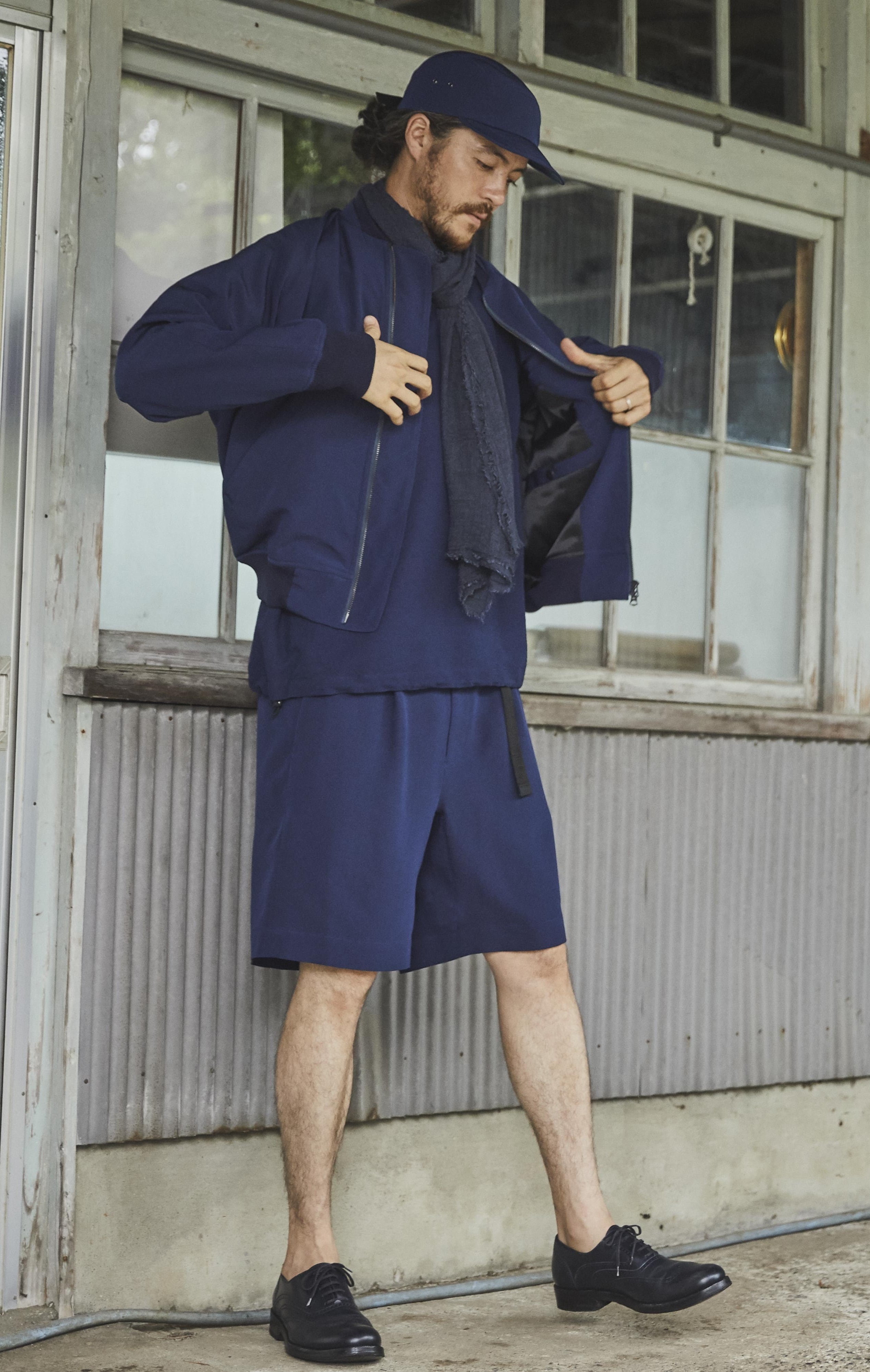 Floyd / イージーパンツ ハーフパンツ 浜ちりめんシルク | 2M, 38S