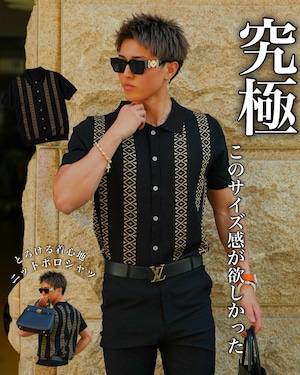 BELINDA ORIGNAL MONOGRAM POLO【BLA-26006】