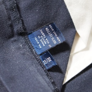 Polo by Ralph Lauren POLO CHINO ANDREW navy [W32L30相当] 古着