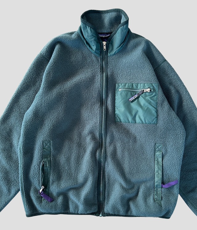 -Patagonia- Vintage 90s L Fleece Jacket made in USA