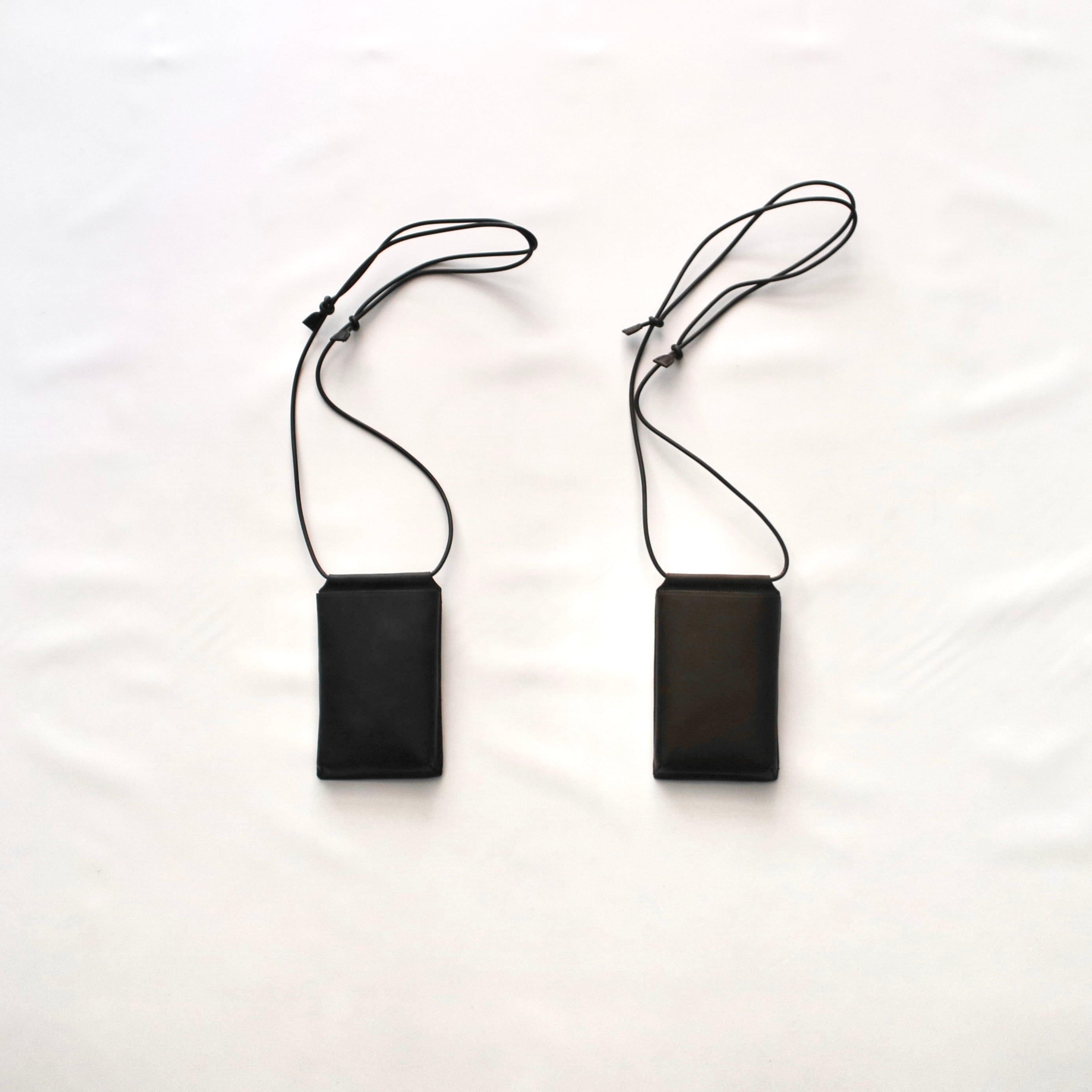 SLOW スロウ】-PECOS KIP LEATHER- NECK POUCH L ネックポーチL