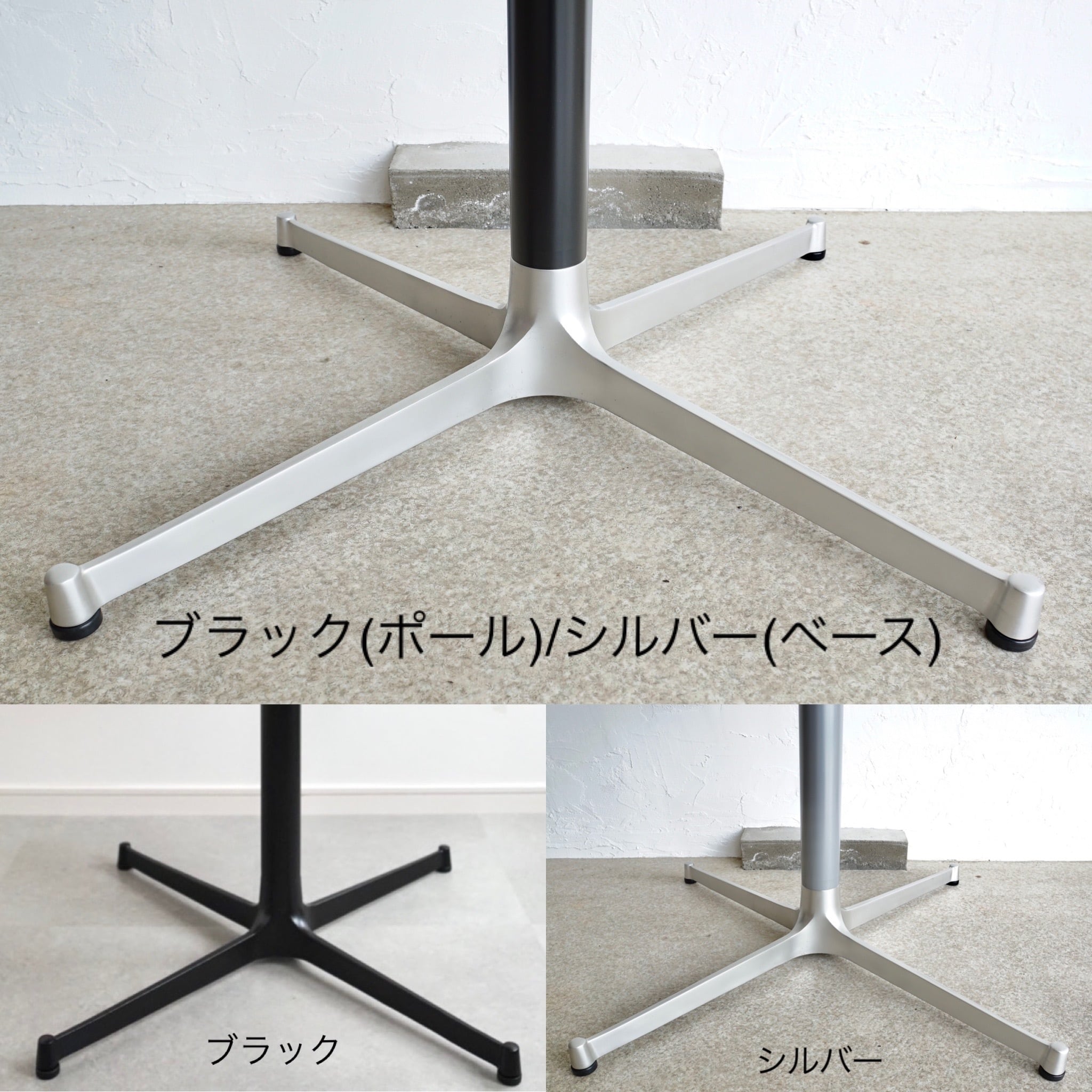 高さ自由指定】70cm×50cm カフェテーブル 北欧 オーク 無垢 ダイニング