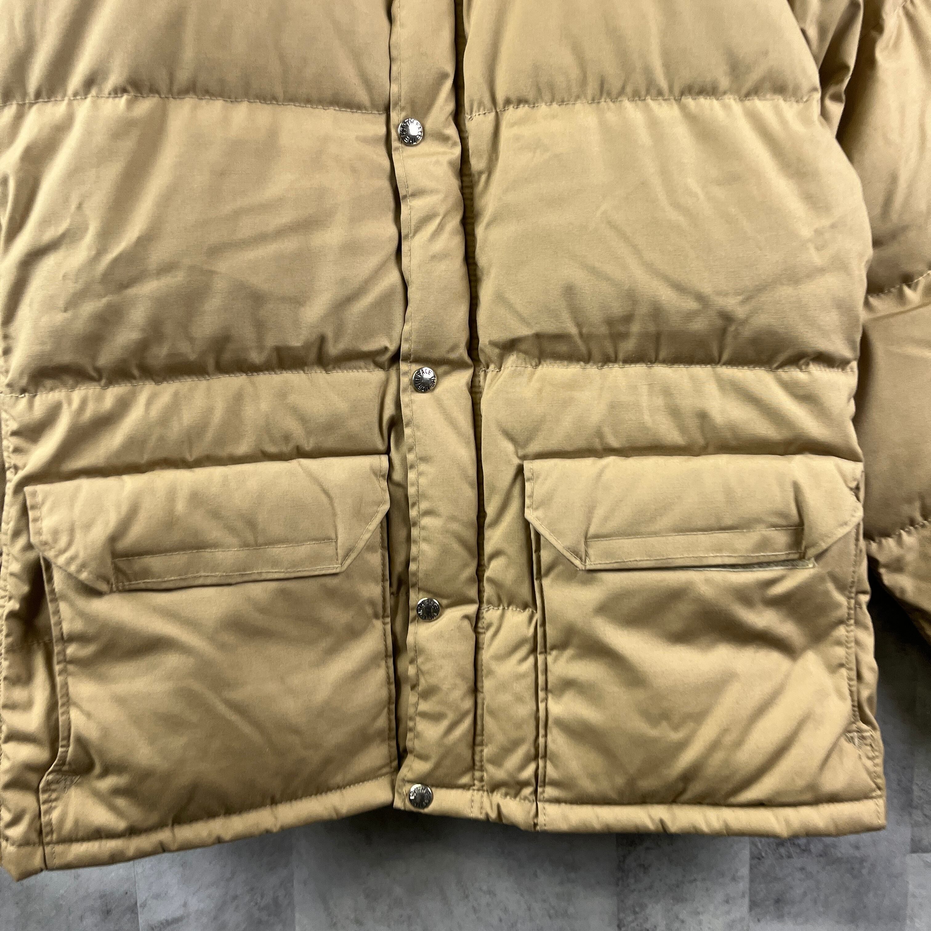 The North Face ノースフェイス 茶タグ ダウンベスト黄色　XXS