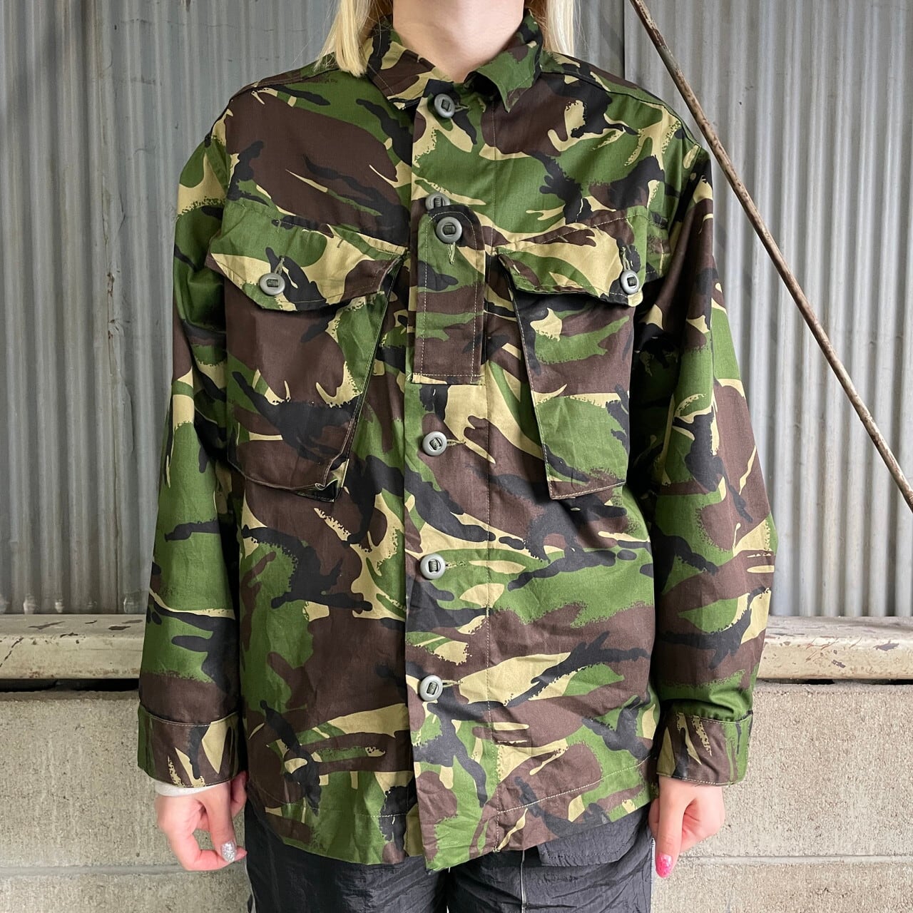 イギリス軍 DPMカモ ユーロミリタリー コンバットジャケット シャツ