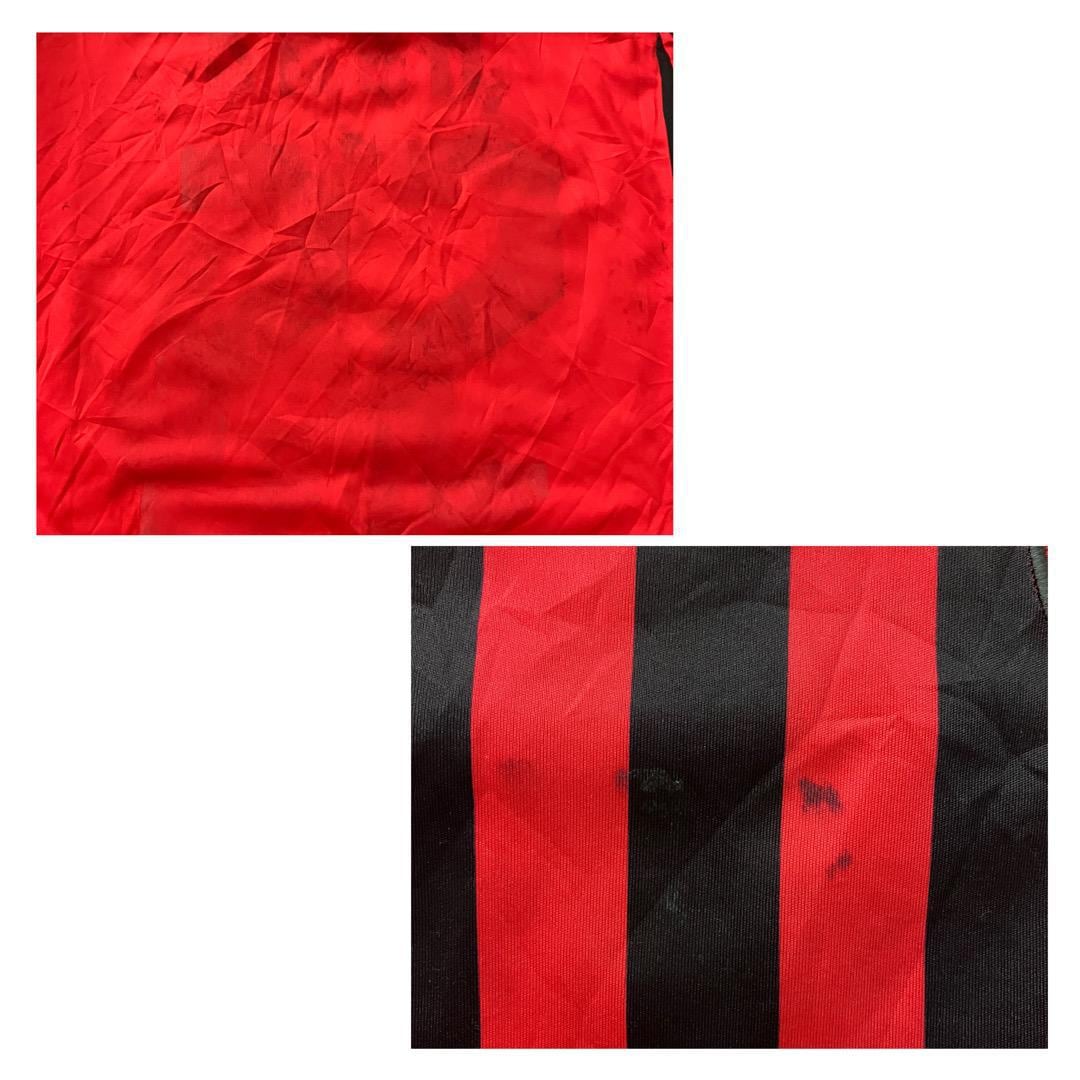 ACミラン カカ サッカーシャツ ユニフォーム 赤 黒 3XL 9658 | fuufu