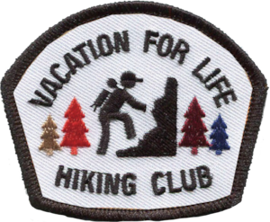 送料無料　VFL PATCHES  アイロンパッチ　アメリカンワッペン VFL HIKING CLUB