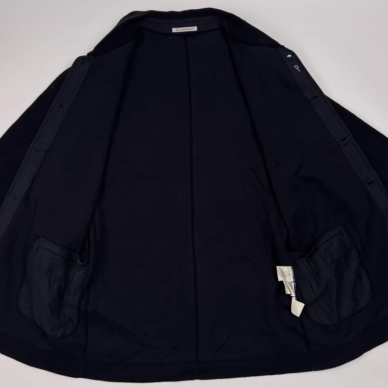 Papas パパス フリース ジャケット M/ネイビー メンズ